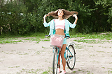Melena A ride with a bike