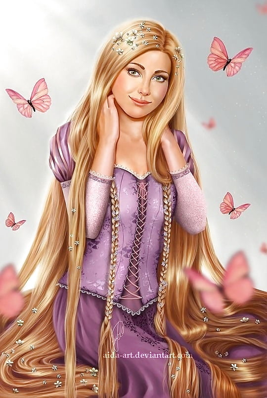  Fairy Tale Sweethearts 25. Rapunzel  9