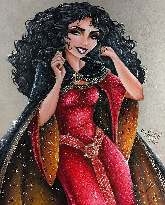 Fairy Tale Vilains 5. Gothel  4