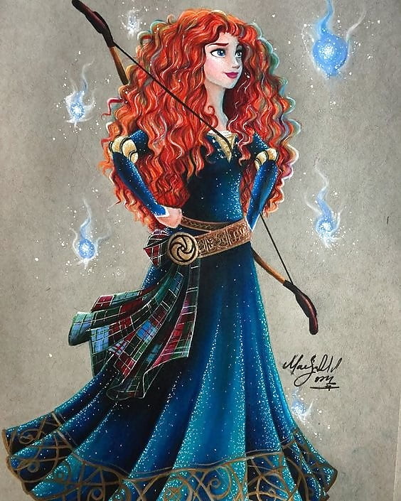 Fairy Tale Sweethearts 27. Merida 15