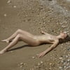 Dutch goddess, naked on beach 2